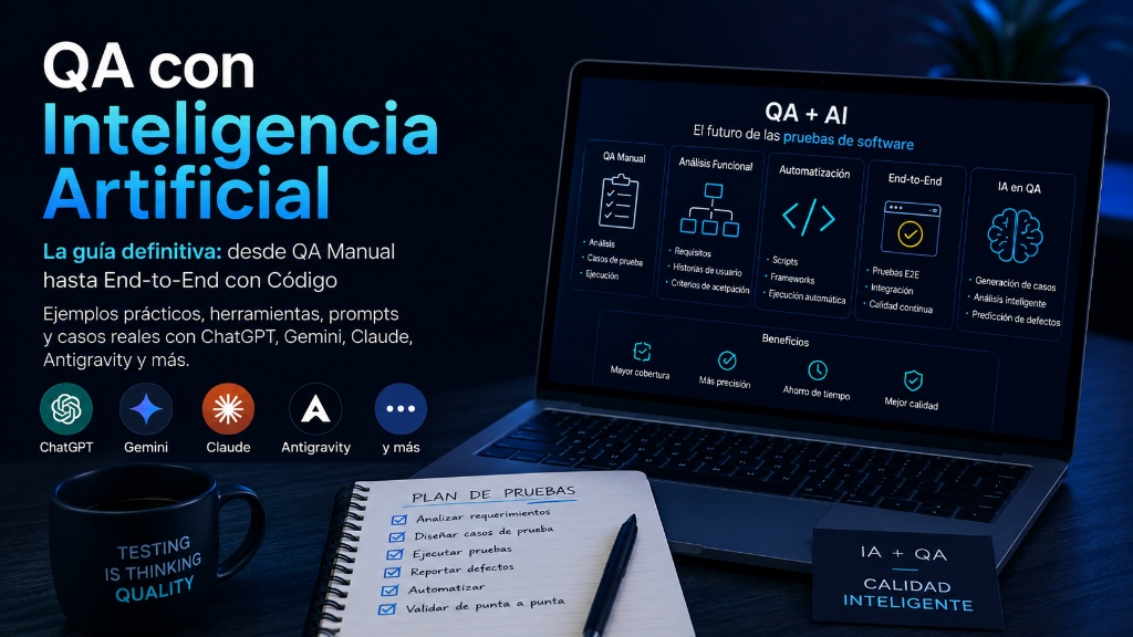 QA with AI: Practical Guide 2026 for Manual Testing, Functional Analysis, and E2E Automation